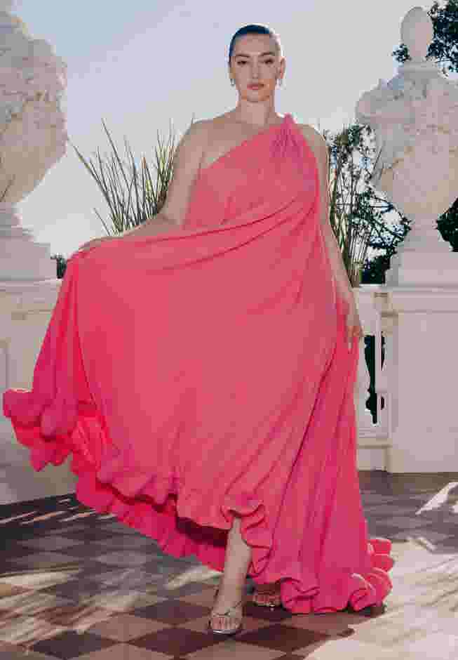 Dramatic Ruffle Gown image number 0