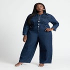 Denim Jumpsuit image number null