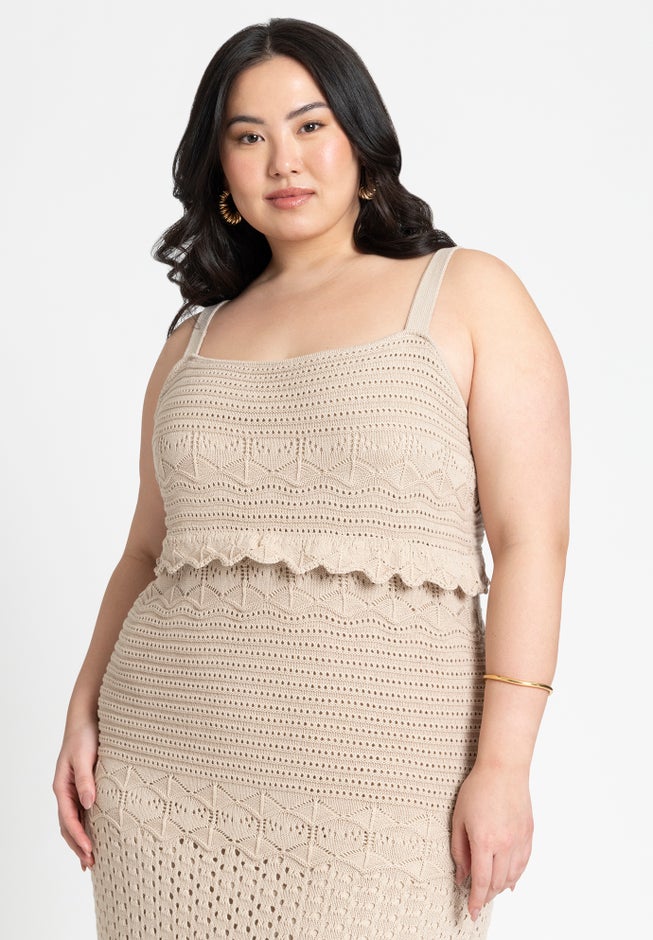 Crochet Maxi Dress image number 2