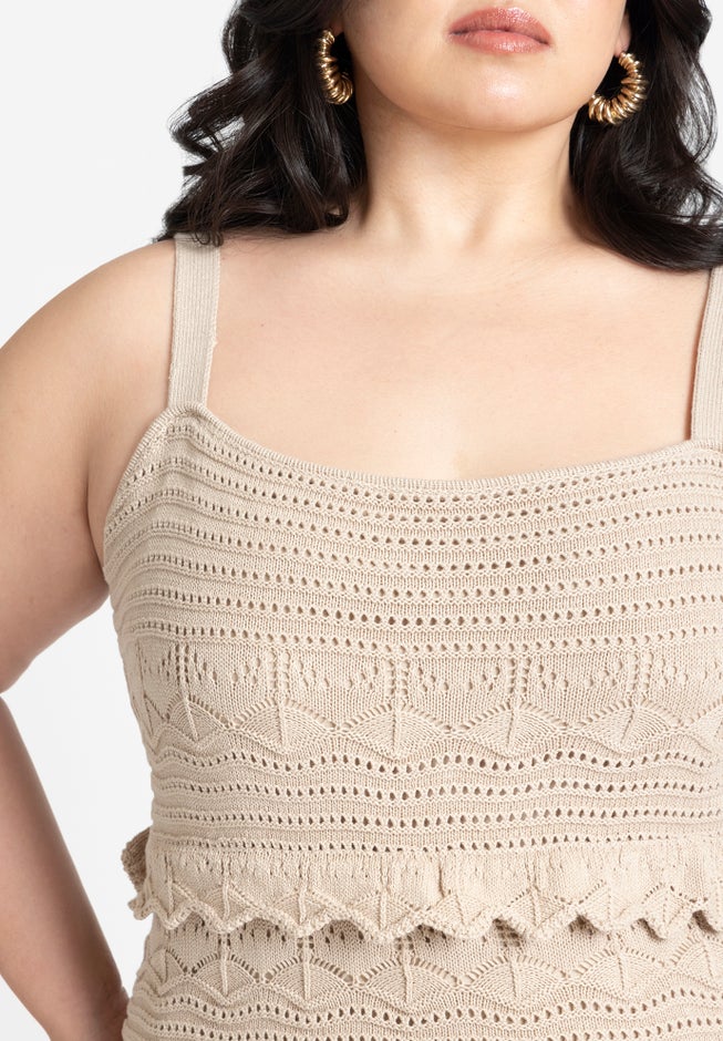 Crochet Maxi Dress image number 3