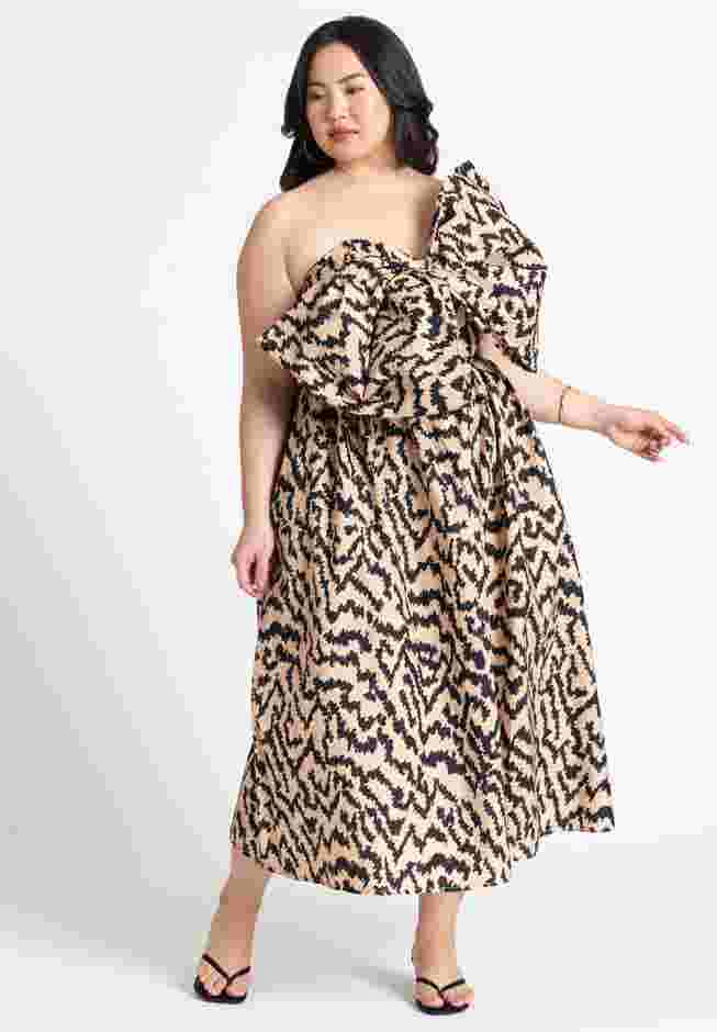 Bow Bodice Flare Dress image number 0
