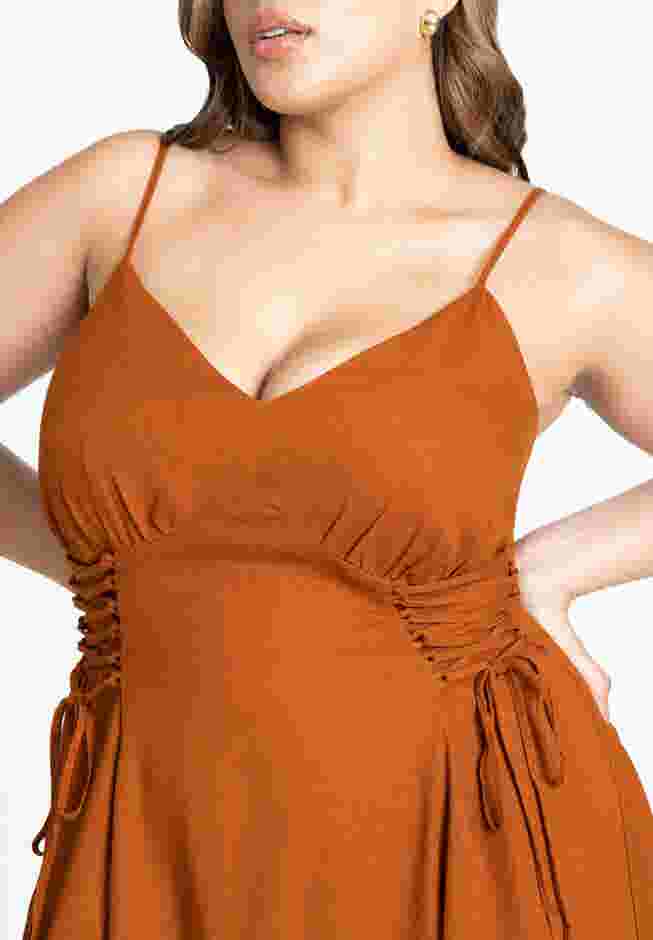 Lace Up Detail Dress image number 2