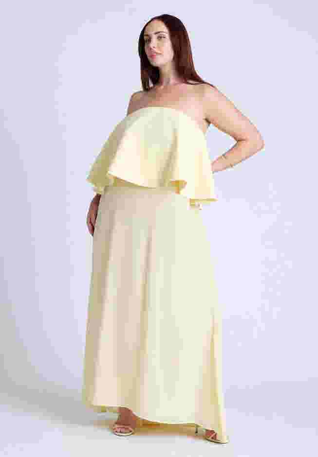 Peplum Bodice Gown image number 1