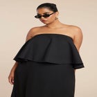 Peplum Bodice Gown image number null