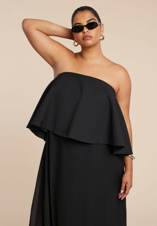 Peplum Bodice Gown image number 4