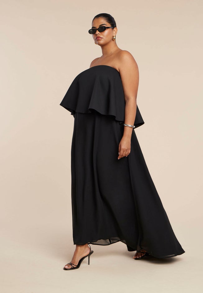 Peplum Bodice Gown image number 5