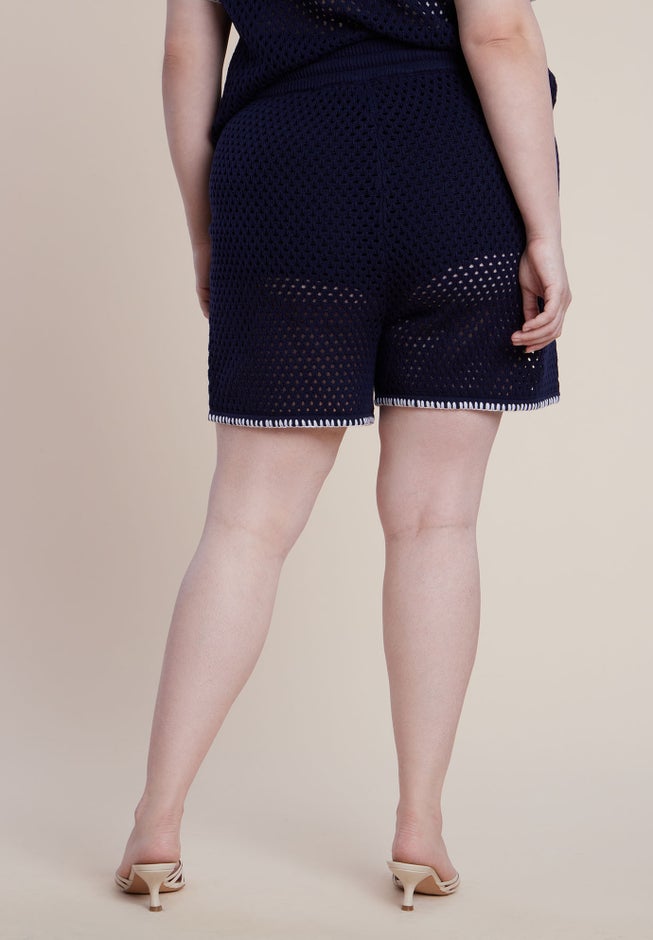 Crochet Knitted Short image number 1