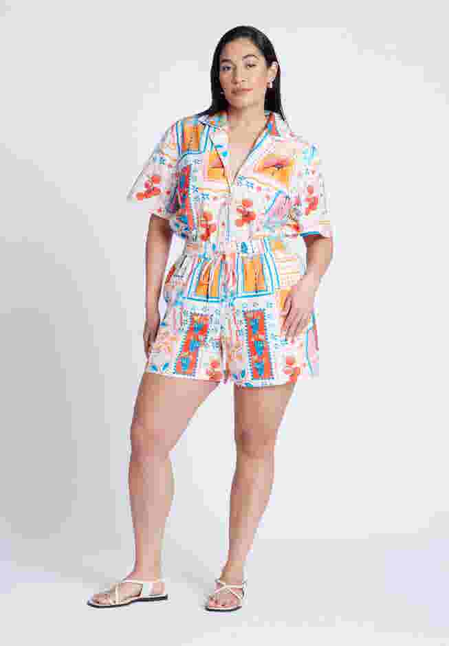 Pull On Printed Short image number 0