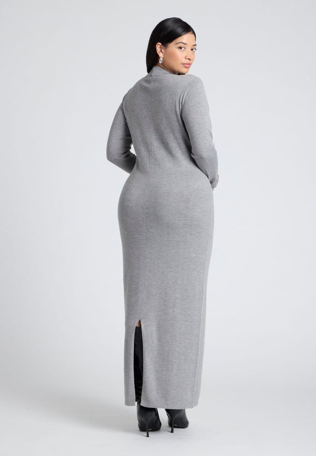 Mock Neck Maxi Dress image number 1