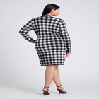 Intarsia Long Sleeve Drees image number null