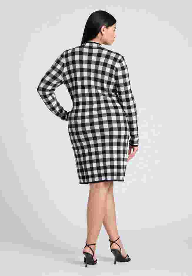 Intarsia Long Sleeve Drees image number 2