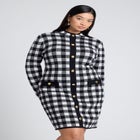 Intarsia Long Sleeve Drees image number null