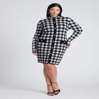 Intarsia Long Sleeve Drees image number null