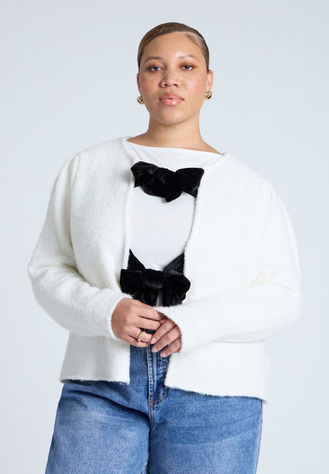 Bow Closure Cardigan image number 0