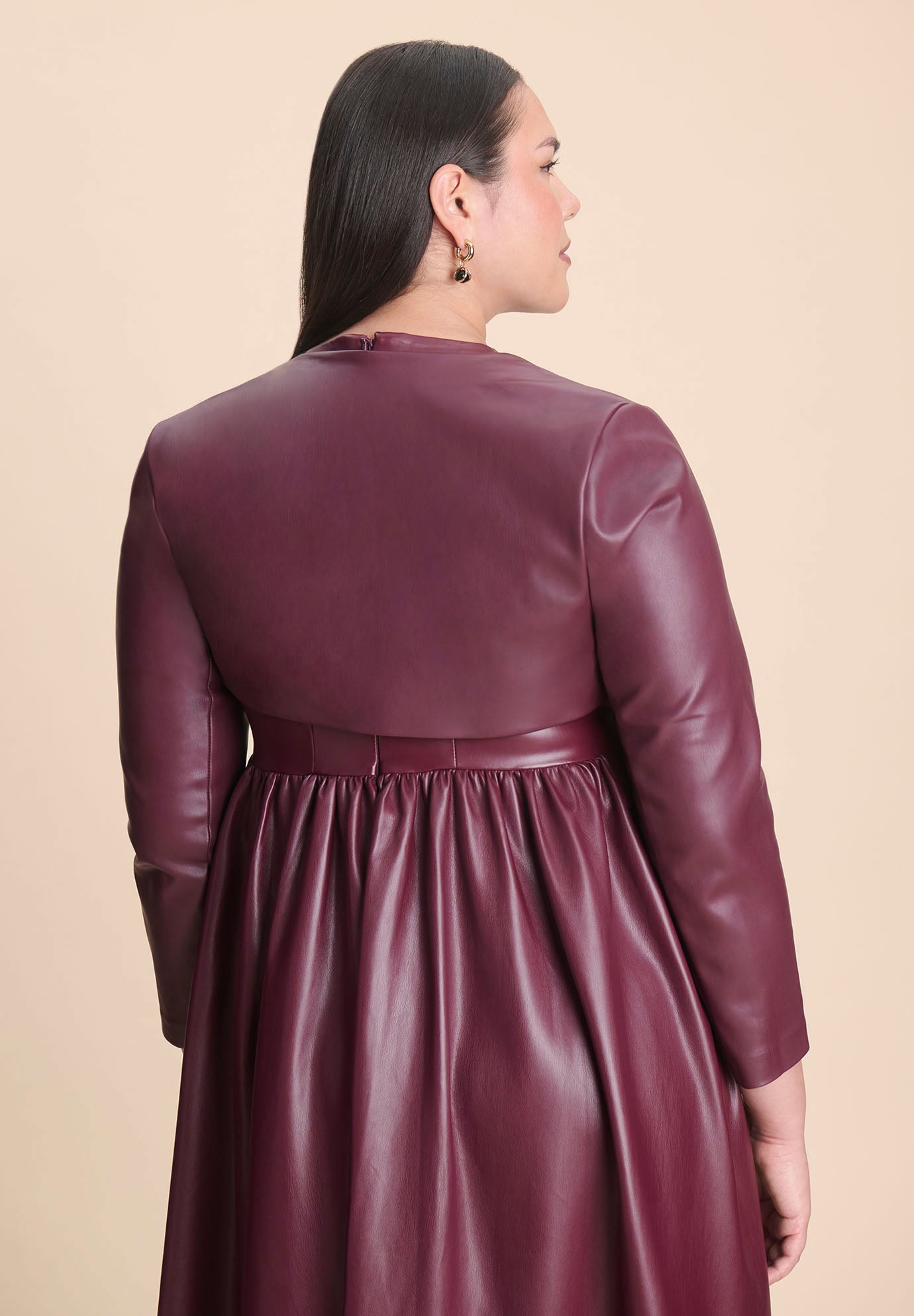 Faux Leather Layering Sleeves image number 1