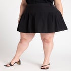 Preppy Pleated Mini Skirt image number null