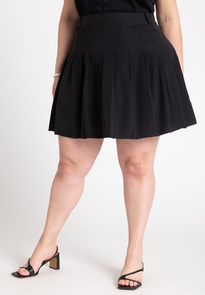 Preppy Pleated Mini Skirt image number 1