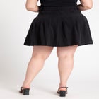 Preppy Pleated Mini Skirt image number null