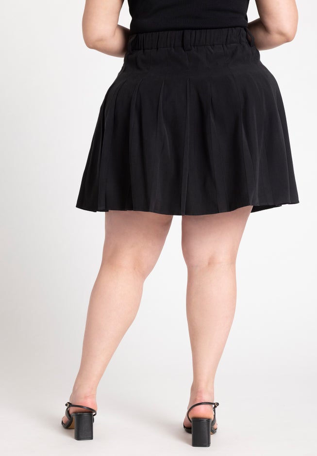 Preppy Pleated Mini Skirt image number 2