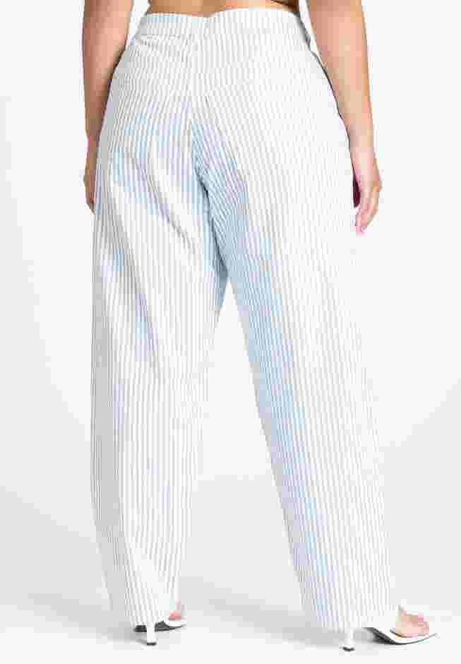 Yarn Dye Striped Straight Leg Pant image number 2