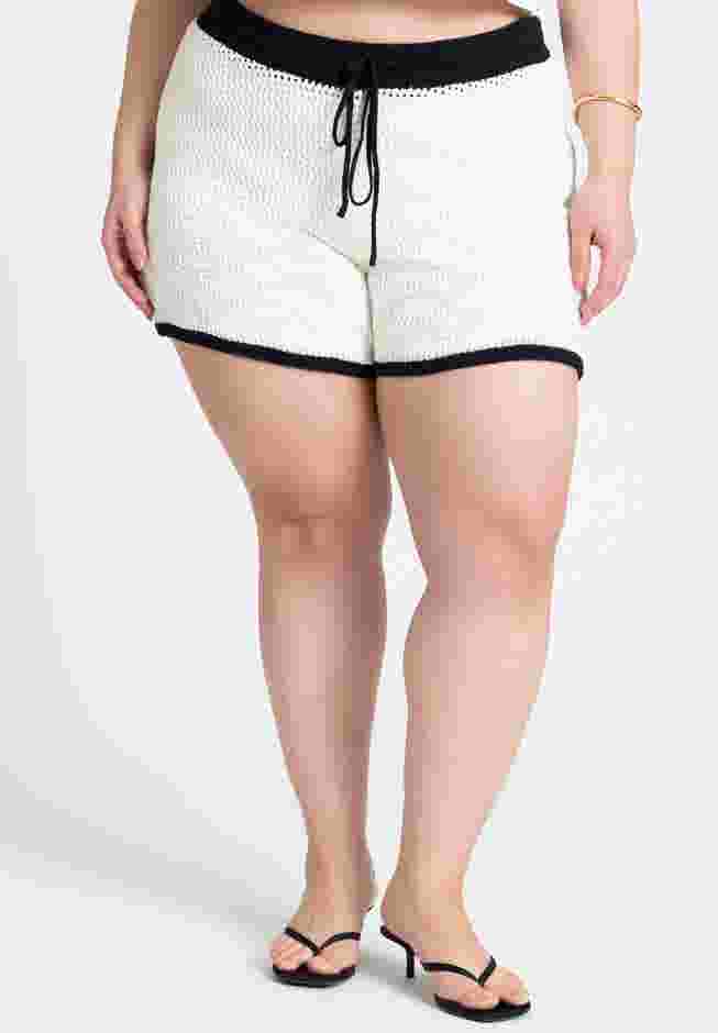 Knitted Crochet Short image number 1