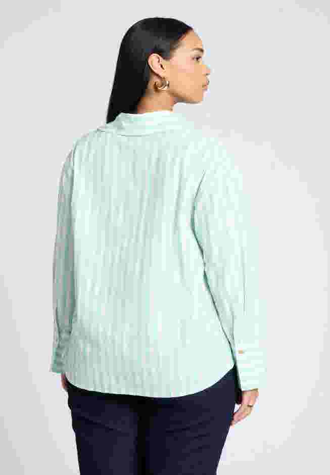 Preppy Striped Button Down image number 1