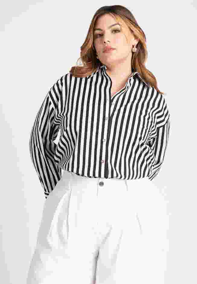 Preppy Striped Button Down image number 0