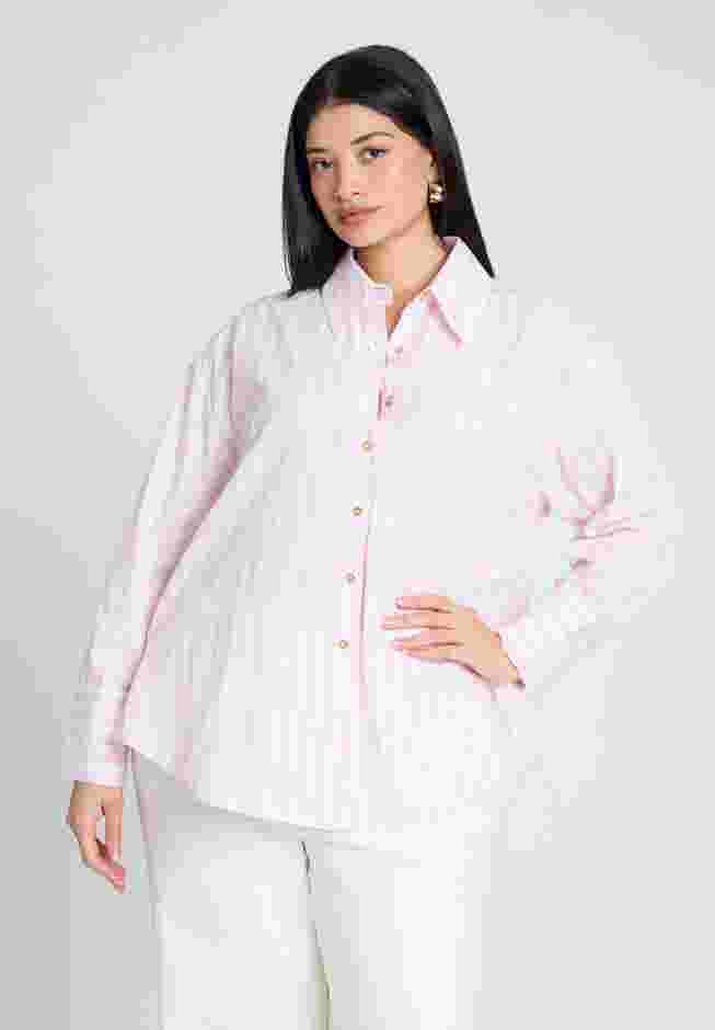 Preppy Striped Button Down image number 0