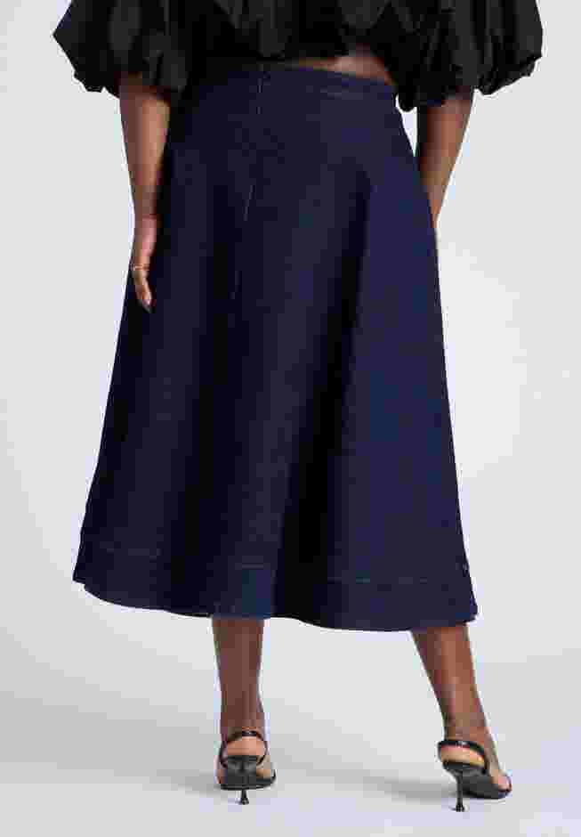 Denim A Line Skirt image number 2