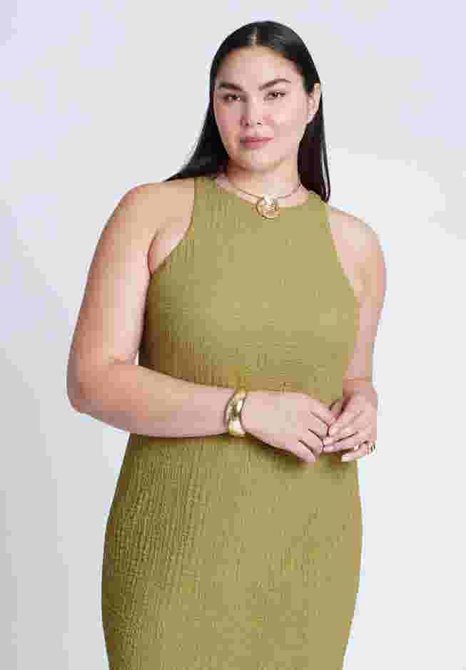 Texture Knit Dress image number 3