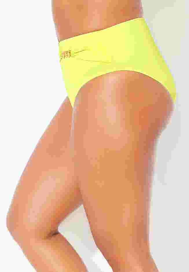 High Waist Chain Accent Swim Brief image number 2