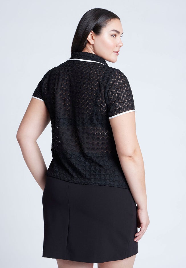 Textured Polo Shirt image number 1