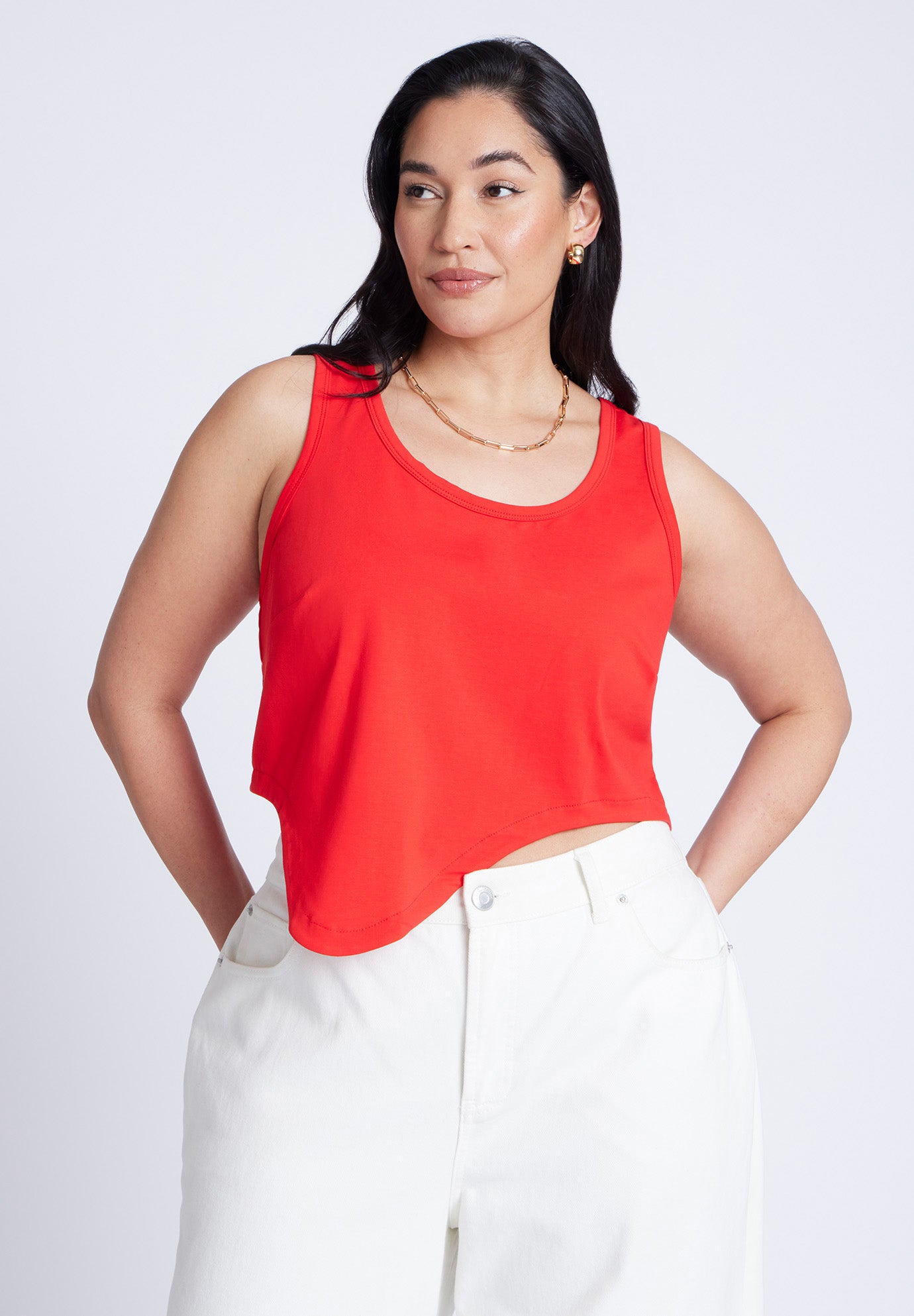 Asym Hem Tank image number 0