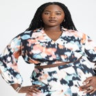 Fold Over Blouse image number null