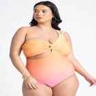 One Strap Cutout Detail One Piece image number null