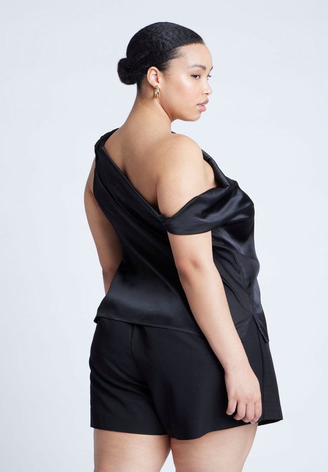 Twisted Satin Top image number 1