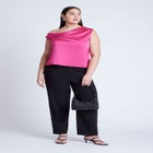 Twisted Satin Top image number null