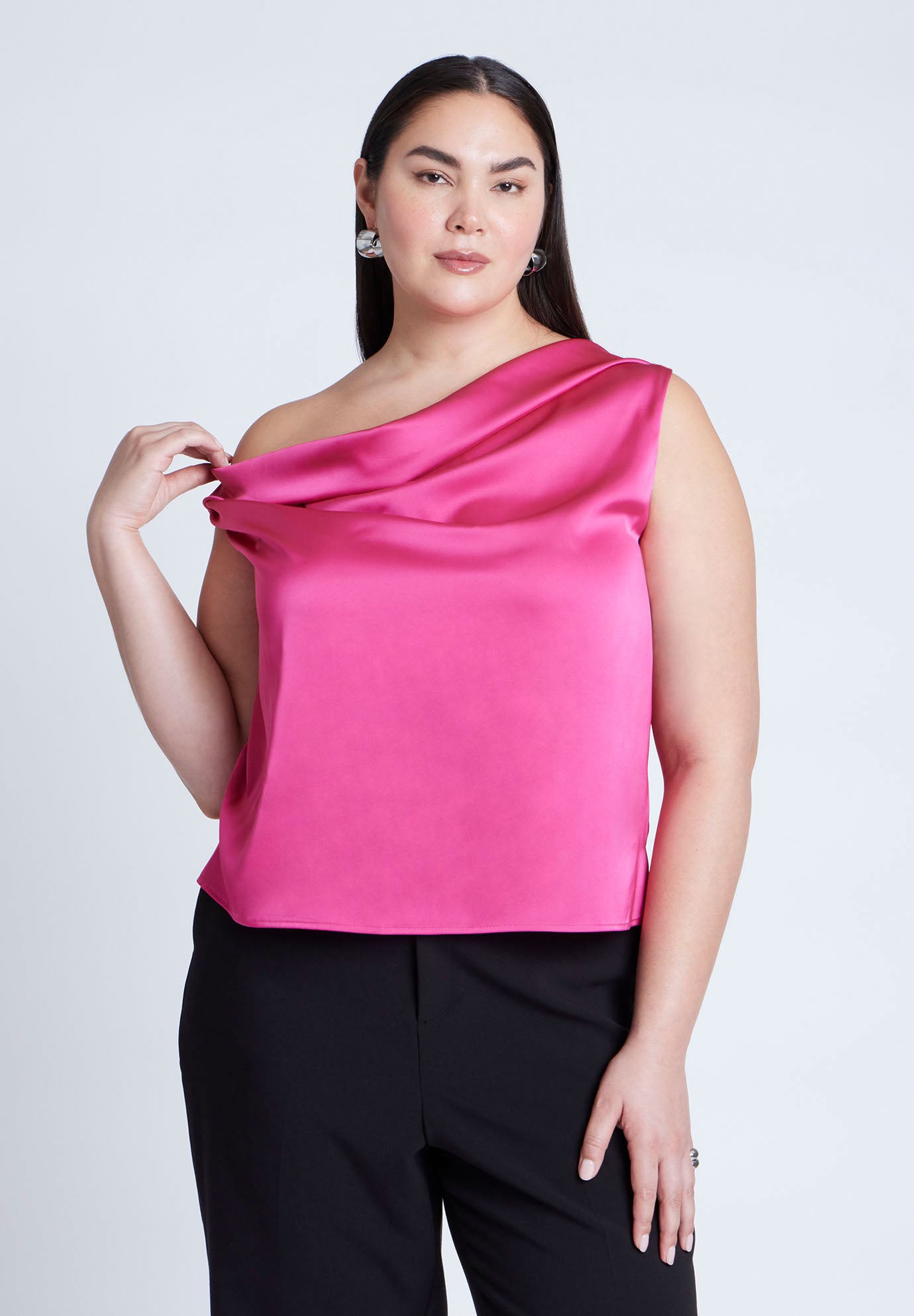 Twisted Satin Top image number 0