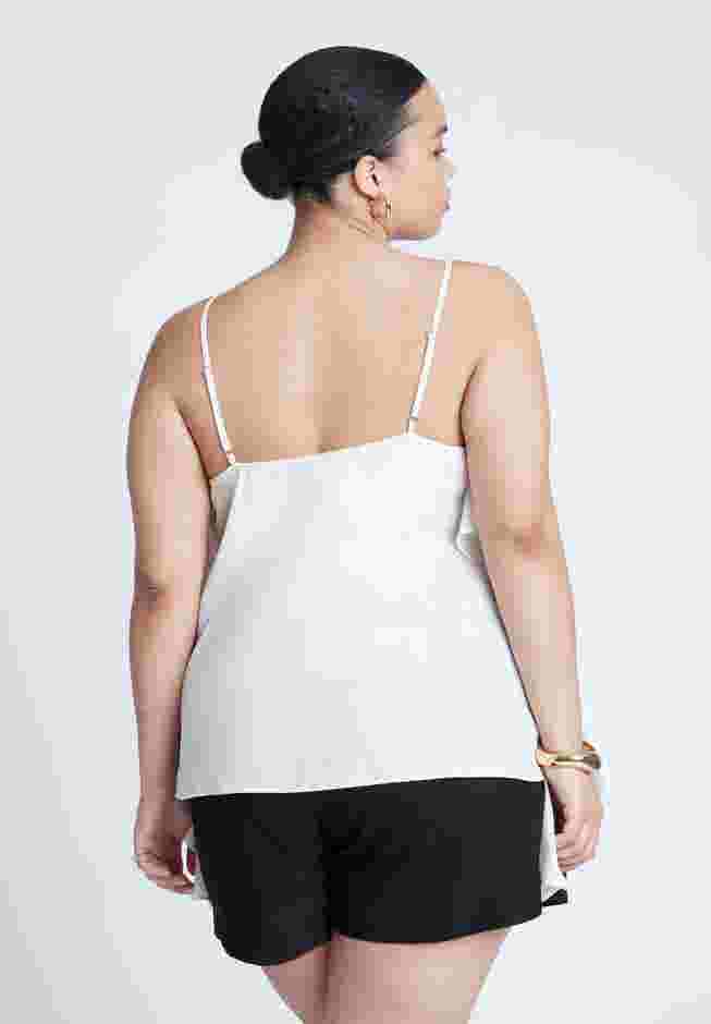 Flounced Neckline Cami image number 1