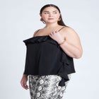 Flounced Neckline Cami image number null