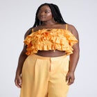 Ruffle Layered Top image number null
