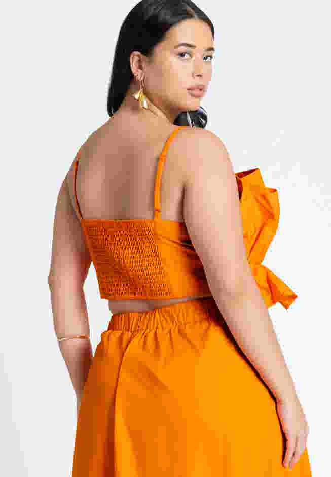 Ruffle Crop Top image number 1