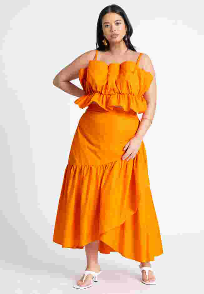 Ruffle Crop Top image number 2