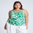 Intarsia Sweater Tank image number null