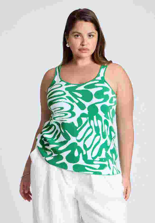 Intarsia Sweater Tank image number 0