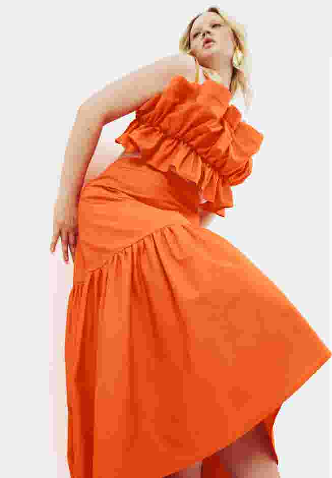 Asym Flounce Skirt image number 3