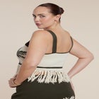 Fringe Crop Top image number null