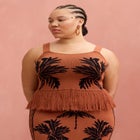 Fringe Crop Top image number null