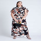 Shoulder Tie Crop Top image number null