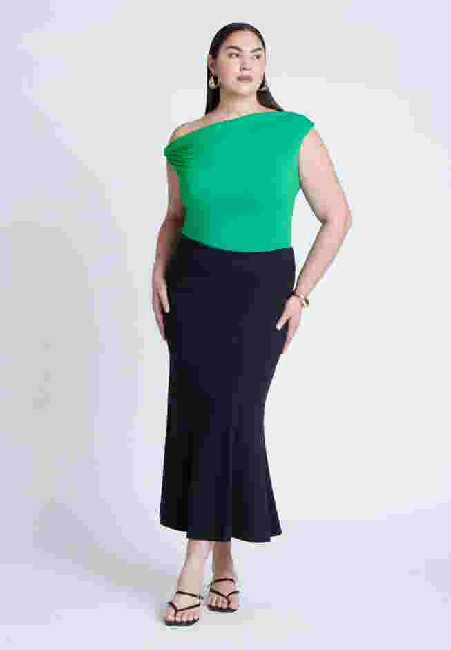 Asym Twist Sleeve Top image number 2